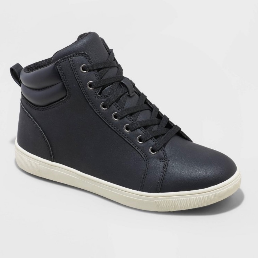 Men's Drew High-top Boots - Goodfellow & Co Black 8